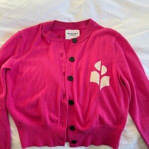 Isabel Marant Fuchsia Cardigan Sweater